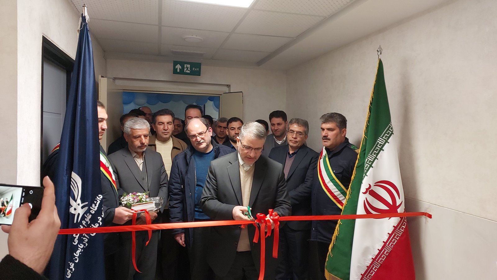 افتتاح بخش تشخیص طب هسته ای بیمارستان امام خمینی ارومیه با حضور رئیس سازمان پزشکی قانونی کشور